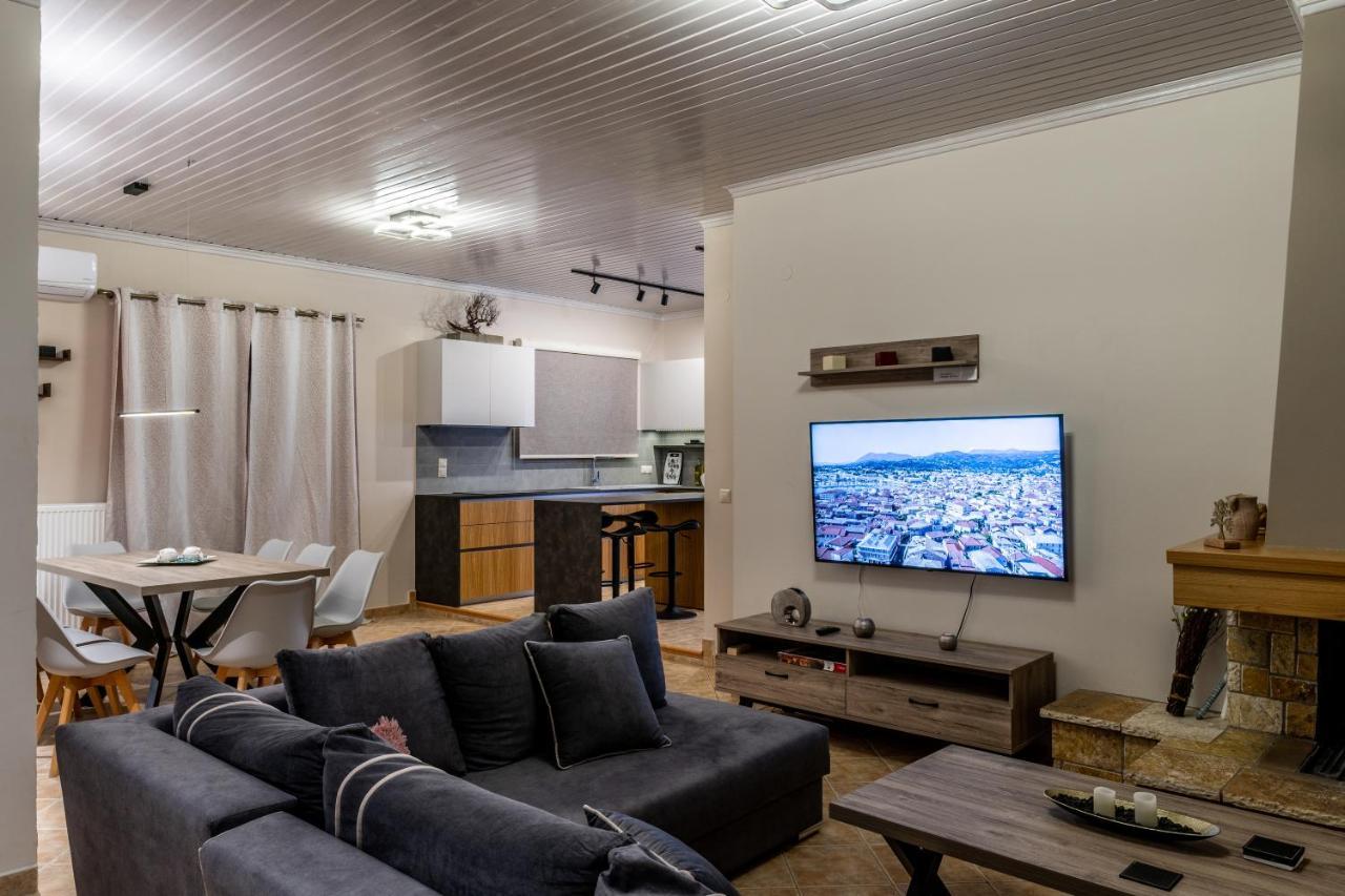G.R Luxury Apartment Kalligoni Екстериор снимка
